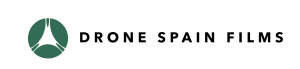Logo Drone Spain Films Horizontal Negro Verde
