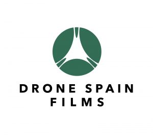Logo Dron Spain Films Verde y Negro